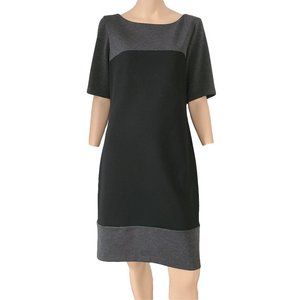 JONES NEW YORK Black & Gray Dress 14